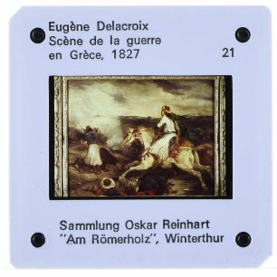 Delacroix, Szene der Griechische Revolution