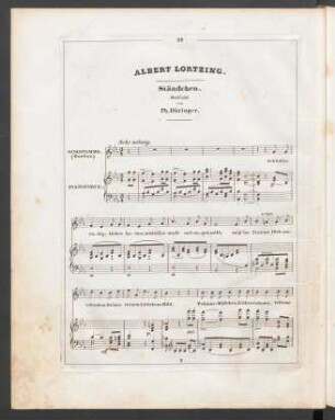 Ständchen / Albert Lortzing