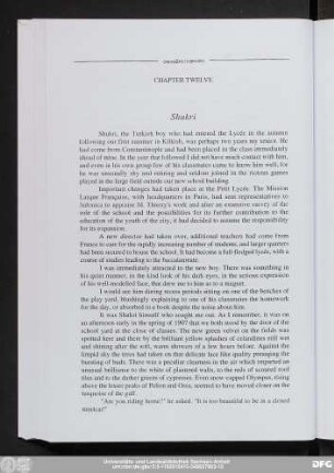 Chapter Twelve Shukri