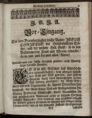 Christliche Leich-Rede.
