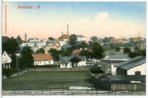 Warnsdorf. Blick auf Warnsdorf