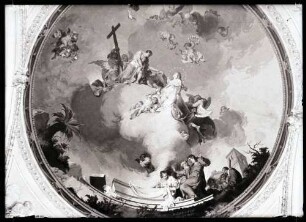 Klosterkirche; Deckenbild Mariä Himmerfahrt