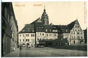 Pirna. Untermarkt