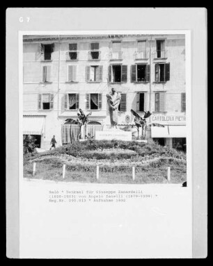 Denkmal für Giuseppe Zanardelli