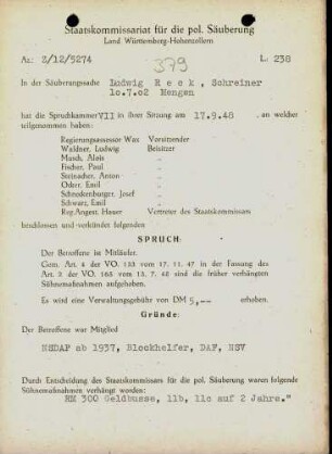 Reck, Ludwig