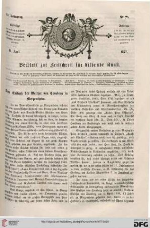 Heft 28 (19. April 1877)