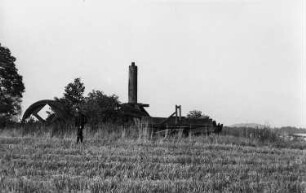 Wermsdorf-Mahlis. Windmühlenberg, Reste der Bockmühle