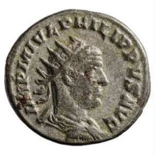 Münze, Antoninian, 244 - 247 n. Chr.