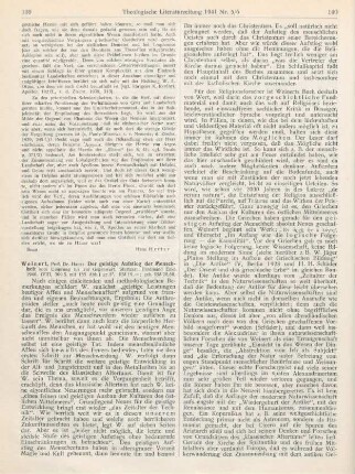 139-142 [Rezension] Weinert, Hans, Der geistige Aufstieg der Menschheit