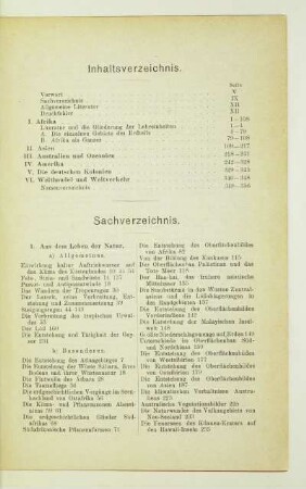 Sachverzeichnis