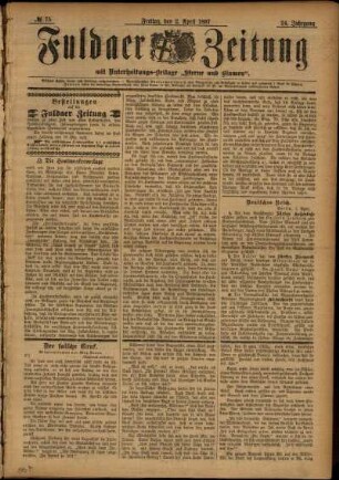 Ausgabe vom Freitag, den 02. April 1897.