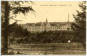 Neustadt in Sachsen. Heilstätte Hohwald : Neustadt in Sachsen. Heilstätte Hohwald