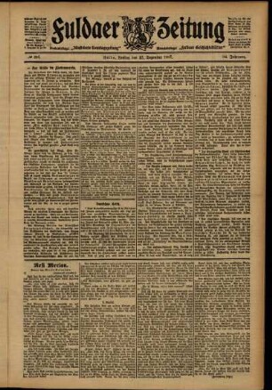 Ausgabe vom Freitag, den 27. Dezember 1907.