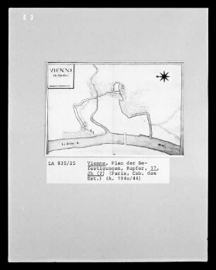 Vienne (Isère), Plan der Befestigungen