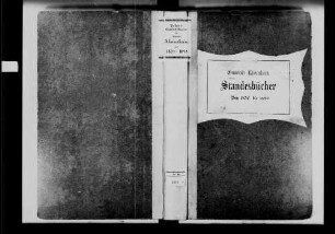 Rheinsheim, katholische Gemeinde: Standesbuch 1831-1840