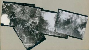 Foto der Stellungen südwestlich von Lens (Luftbild)