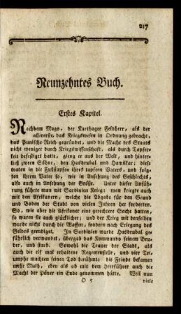 Neunzehntes Buch