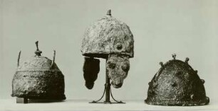 Gallische Eisenhelme mit Bronzebeschlag aus Umbrien, Eisenzeit