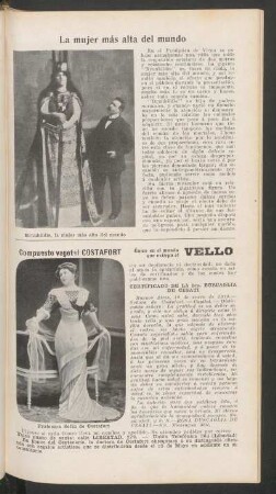 La mujer más alta del mundo