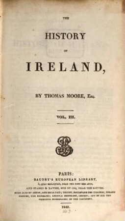 The History of Ireland, 3