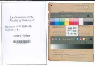 Entnazifizierung Walter Esters , geb. 07.08.1890 (Arzt)