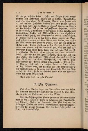 172-186, 17. Der Sommer.