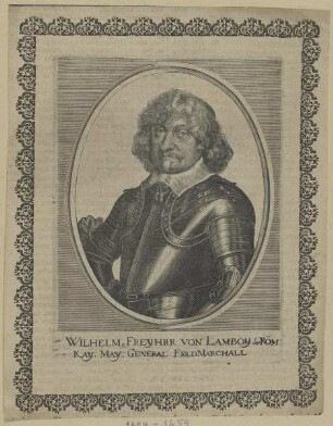 Bildnis des Wilhelmus Freyherr von Lamboy