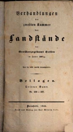 Verhandlungen der Zweiten Kammer der Landstände des Großherzogthums Hessen. Protokolle. 1841/42,4,[c] (1842)