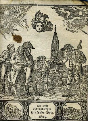 Der große Straßburger Hinkende Bote für das Jahr 1825