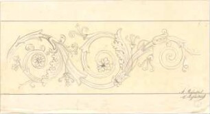 Reiffenstuel, Michael; Zeichnungen - Ornament (Detail)