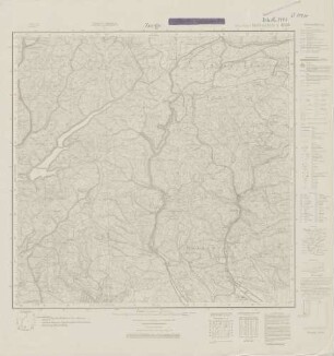 4329 (alte Nr.: 2451) Zorge, Meßtischblatt (4cm - Karte)