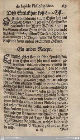 Ein ander Recept.