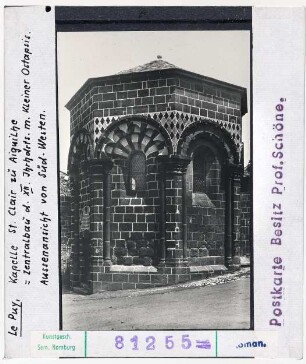 Le Puy: Chapelle Sainte-Claire, Aussenansicht von Südwesten