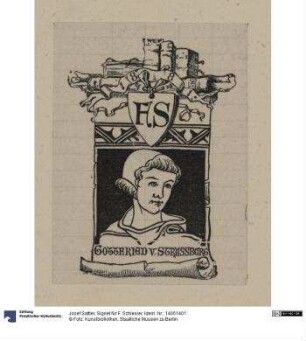 Signet für F. Schlesier