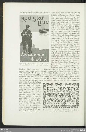 Red Star Line Antwerpen New York