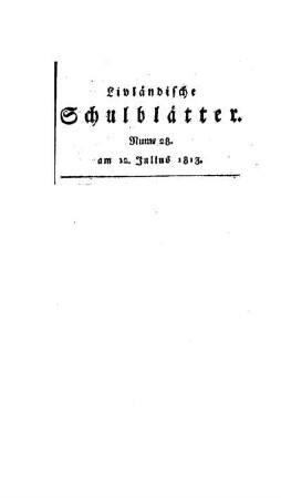 Zwei und zwanzigster Brief : [57. Abhandlung]