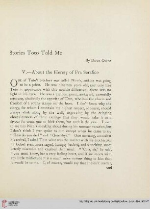 11: Stories Toto told me, [3]