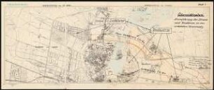 Verkehrsverbindung über die Havel, Berlin-Spandau Schinkelwettbewerb 1931: Lageplan 1:10000