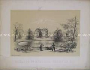 Schloss Pompadour in Choisy-le-Roi - aus "Erinnerungsblätter 1870/1871"