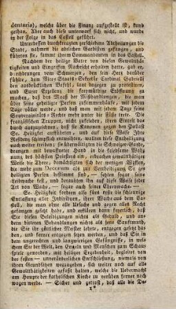 Benehmen Sr. päbstlichen Heiligkeit Pius VII. gegen die Forderungen, Eingriffe und Gewaltthätigkeiten Napoleons, Kaisers der Franzosen und Königs von Italien im Jahre 1808 : nebst Darstellung der Behandlung des Heiligen Vaters bey seiner Wegführung von Savona nach Fontainebleau und Schilderung seines dortigen Aufenthalts