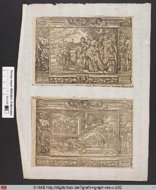 Der Traum des Pharao von sieben fetten und sieben mageren Kühen.