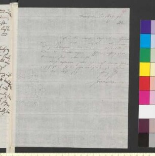 Brief von Soemmerring, Samuel Thomas an Goethe, Johann Wolfgang von
