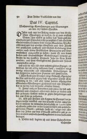 90-102, Das IV. Capittel