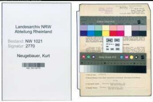 Entnazifizierung Kurt Neugebauer , geb. 19.01.1907 (Baeckermeister)