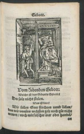 Vom Sibenden Gebott.
