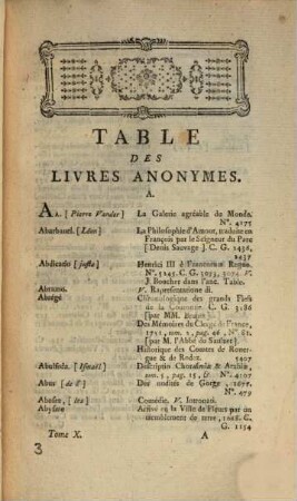 Bibliographie instructive .... 8. (1793)