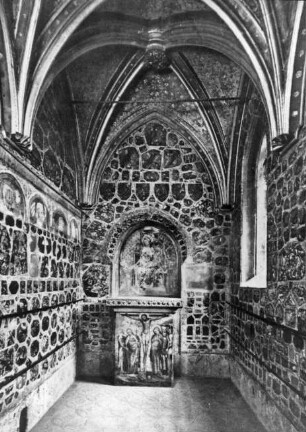 Karlštejn / Karlstein (Tschechien), Burg Karlštejn, Katharinenkapelle, Altarnische