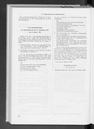 3. Wahlergebnis im Bundesgebiet