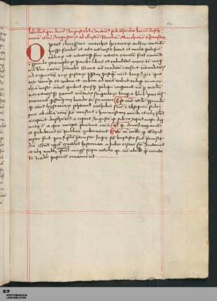Benevenutus Imolensis: Libellus Augustalis (dedicatio)