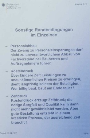 Vortrag "Gestaltung", Naumann 25.04.02/Berlin